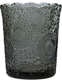 HFA Σετ Ποτήρια Ουίσκι Γυάλινα Vintage Grey 340ml 6τμχ
