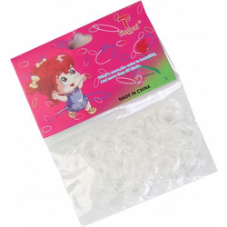 Ro-Ro Accessories Διάφανα Λάστιχα μαλλιών
