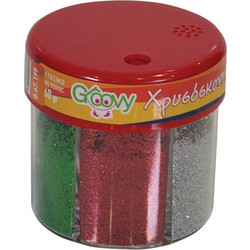 Χρυσόσκονη Σε Αλατιέρα 6 Χρώματα 60gr. Groovy