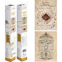 Pyramid: Harry Potter (Map And School List) Boxed Posters (52x38cm) (PPB35442)