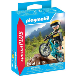 Playmobil Special Plus Ποδηλάτης με Mountain Bike για 4-10 Ετών 71756