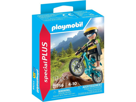Playmobil Special Plus Ποδηλάτης με Mountain Bike για 4-10 Ετών 71756