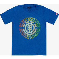 ELEMENT Men Round T-Shirt - BLUE - 1019-1001-1051-BLUE