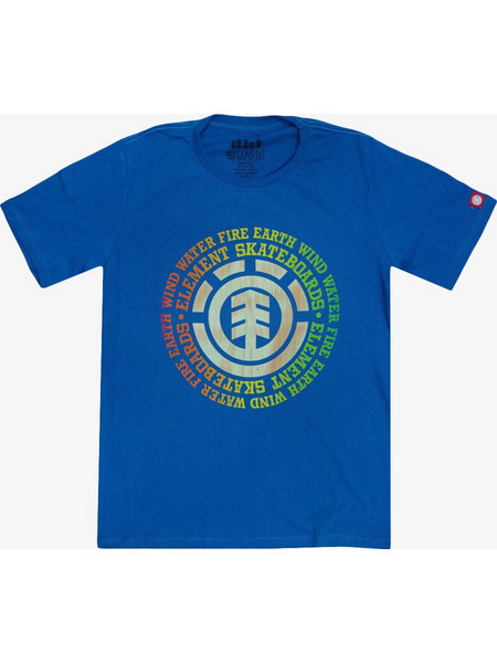 ELEMENT Men Round T-Shirt - BLUE - 1019-1001-1051-BLUE