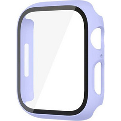 Προστατευτική Θήκη με Τζαμάκι για Apple Watch - 41mm - Λιλά