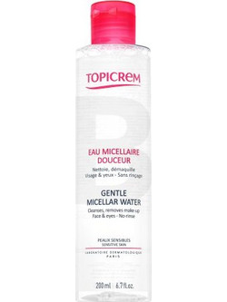 Topicrem Micellar Gentle Face & Eyes Make-Up Water 200ml