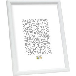 Deknudt S236K1 DIN A4 21x29,7 Wooden Frame in white