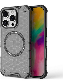 Techsuit Honeycomb Shield MagSafe Θήκη Black (iPhone 16 Pro)