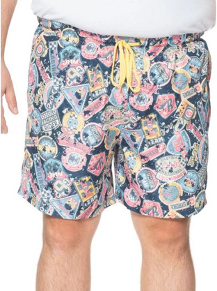 MAXFORT Ανδρικό πολύχρωμο μαγιό (2XL-7XL) PELOSA-100