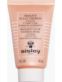 Sisley Radiant Glow Express Red Clay Κρεμώδης Μάσκα Προσώπου για Λάμψη με Άργιλο 60ml