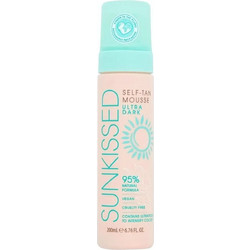 Sunkissed Self Tan Mousse Ultra Dark 200ml