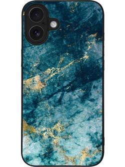 Sonique Marble Series Θήκη iPhone 16 Plus Blue