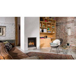Barbas Bellfires Smart Bell 75/80 Ενεργειακό Τζάκι Κασέτα Αερόθερμο Αερίου Ίσιο