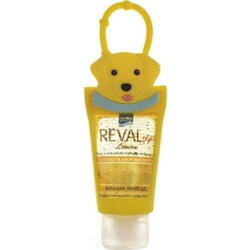 InterMed Reval Plus Αντισηπτικό Gel Χεριών Lemon με Θήκη Κίτρινο Σκυλάκι 30ml