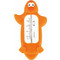 KikkaBoo Θερμόμετρο Μπάνιου Penguin Soft Orange