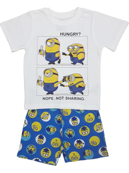 Πιτζάμα Καλοκαιρινή Minions Blue 8010295