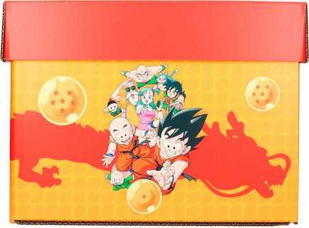 Dragon Ball characters box comics