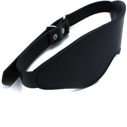 Black Leather Blindfold