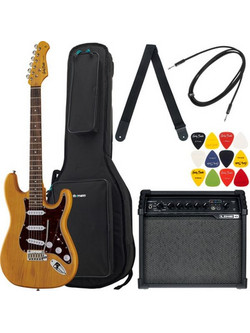Brummer E-Gitarren ST-90SA Set