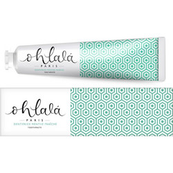 Ohlala Paris Fresh Mint Οδοντόκρεμα για Προστασία Ούλων κατά της Πλάκας 75ml