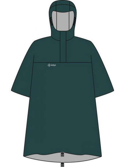 ΜΕΜΒΡΑΝΗ KILPI Unisex Poncho Rait Dark Green