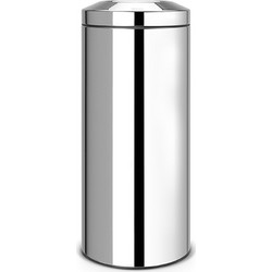 Brabantia Papierkorb Flame Guard Brilliant Steel