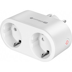 Smart πολύπριζο WiFi 2 θέσεων Kruger&Matz Connect P5 λευκό Tuya KM2203
