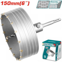 Total Διαμαντοκορωνα Μπετου Sds - Plus 150Mm (Tac4301501)