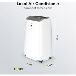 GOOBAY 59513 Φορητό Κλιματιστικό Ψύξης 9000 BTU