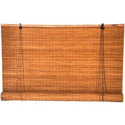 Στόρι Μπαμπού Καρυδί Ρολό 100x(Υ)220cm