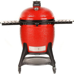 Kamado Joe Classic III Κεραμική Ψησταριά Κάρβουνου Καπνιστήριο με Καπάκι και Ρόδες Επιφάνειας 45.7cm KJ15040921