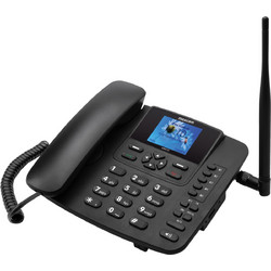 Maxcom MM41D 4G Ενσύρματο Τηλέφωνο με Ανοιχτή Ακρόαση Μαύρο