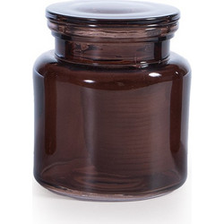 Βάζο για Βαμβάκι Γυάλινο Nef-Nef Homeware Latte Black