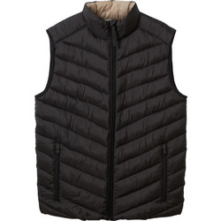 Tom Tailor Lightweight Αμάνικο Ανδρικό Μπουφάν Μαύρο 1031473-29999