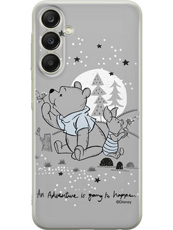 Disney Winnie the Pooh Partial Print Transparent Case (Samsung Galaxy A25 5G)
