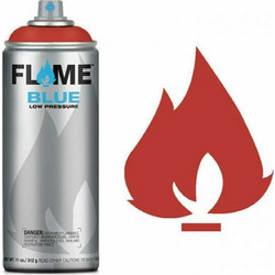 Flame Blue Σπρέι Βαφής Fire Red Ματ 400ml