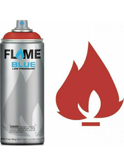 Flame Blue Σπρέι Βαφής Fire Red Ματ 400ml