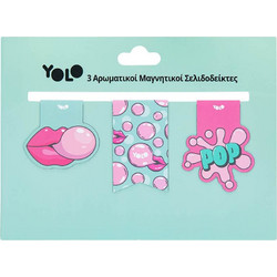 Σελιδοδείκτες Yolo Μαγνητικοί BubbleGum