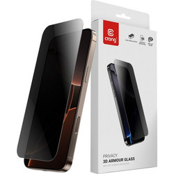 Crong Armour 3D Privacy Tempered Glass (iPhone 16 Pro Max)