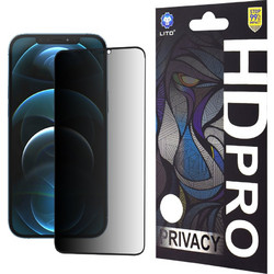 Lito - HD Pro Privacy - iPhone 12 Pro Max - Black
