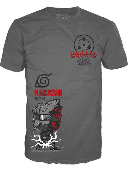 Funko Pop! Tee: Naruto - Kakashi Split (S)