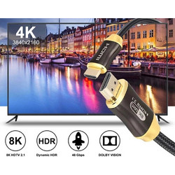 Καλώδιο HDMI 2.1 Υψηλής Ταχύτητας 8K 60Hz / 4K 120Hz - Μήκος 3m 350-13148