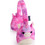 Squishmallows Lola The Unicorn Ασύρματα Bluetooth Παιδικά Ακουστικά Over Ear Ροζ