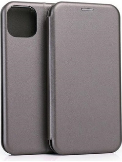 Beline Etui Book Magnetic iPhone 15 6.1''stalowy/steel