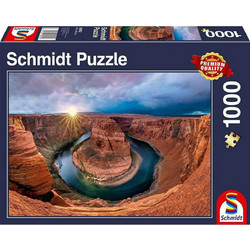 Puzzle Schmidt Glen Canyon Horseshoe Bend On The Colorado River 1000 Κομμάτια