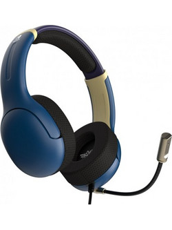 PDP Airlite Zelda Link for Switch Gaming Headset Over Ear Blue