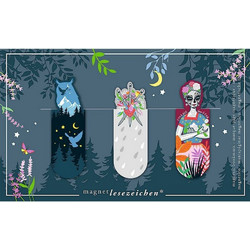 ΜΑΓΝΗΤΙΚΟΙ ΣΕΛΙΔΟΔΕΙΚΤΕΣ MOSES MAGNETIC BOOKMARK MYSTIC NIGHT M31184