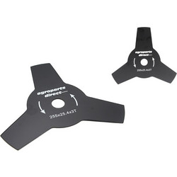 ΛΕΠΙΔΑ ΜΕΤΑΛΛΙΚΗ ΜΑΥΡΗ ΤΡΙΦΤΕΡΗ D=255mm UNIVERSAL ΘΑΜΝΟΚΟΠΤΙΚΟΥ AgroPartsDirect AGROEQUIP