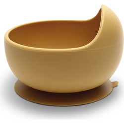 Lorelli Μπολ Σιλικόνης με Βεντούζα Nature Yellow 10230650001