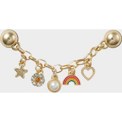 Διακοσμητικό Παπουτσιού Crocs Jibbitz Friendship Bracelet Chain 10012303 Χρυσό